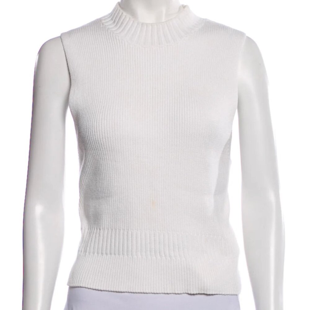 Sandro Open Back Sweat Top - Size Large